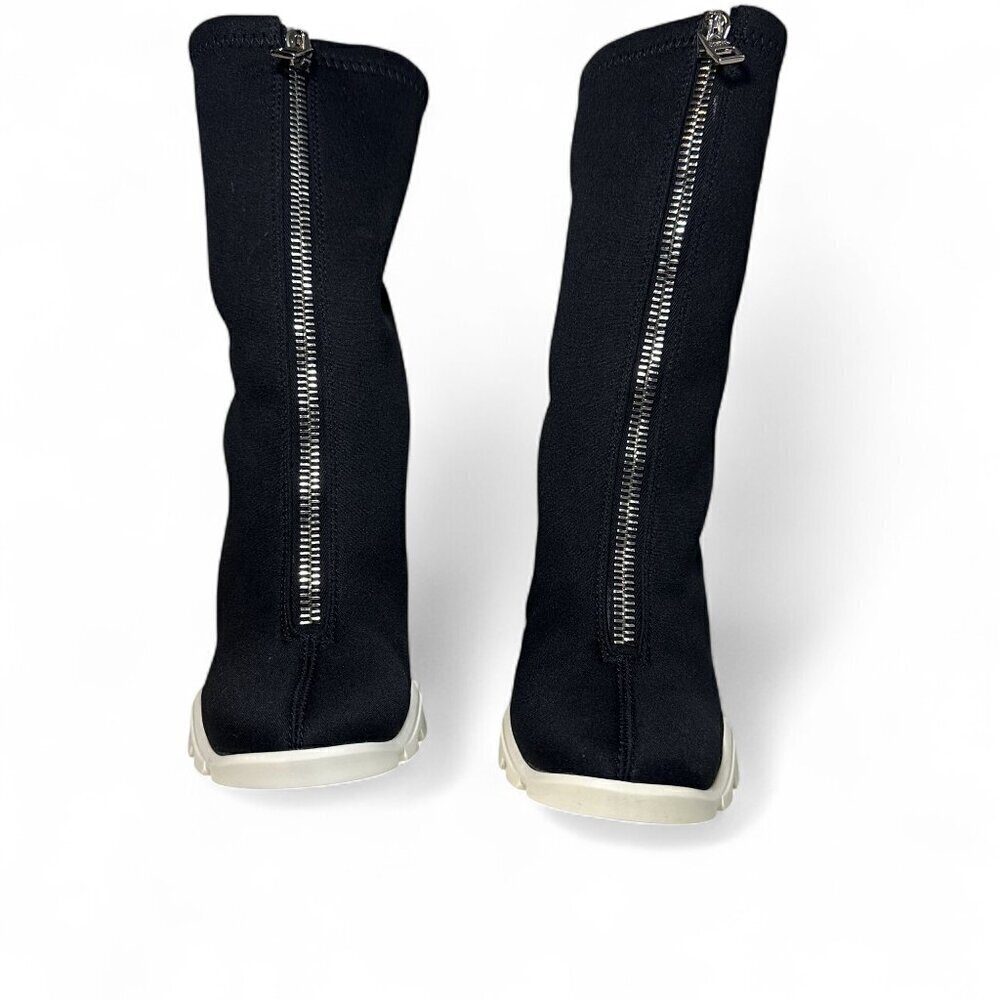 Alexander McQueen Neoprene Zip Booties 37.5 EU NWT - Picture 9 of 11